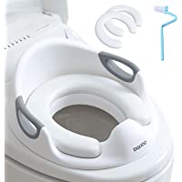 Los mejores  - Asiento de inodoro para niños- Reductor de WC para Bebé- Tapa WC con reposabrazos- redondos y ovalados
